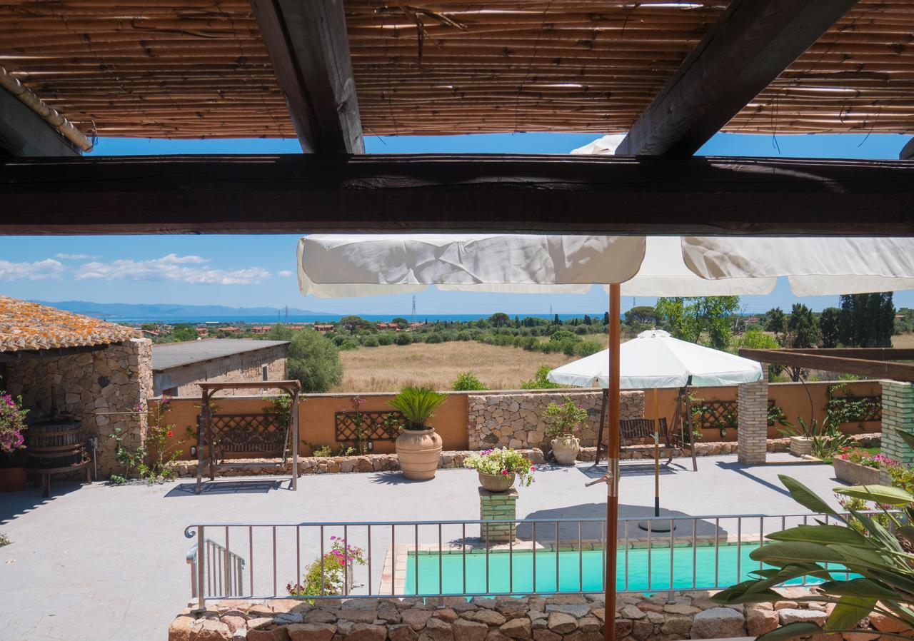 Antico Casale Del Poggio Hotel Capoterra Eksteriør billede